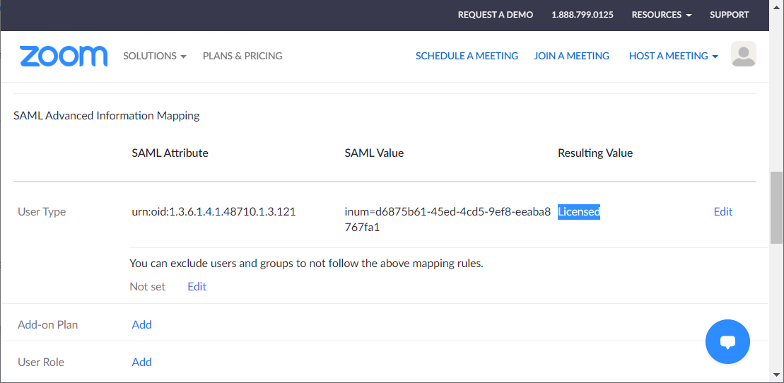 saml.response.mapping.zoom.admin.page