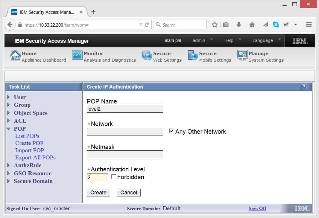 ISAM / WWPass attach POP