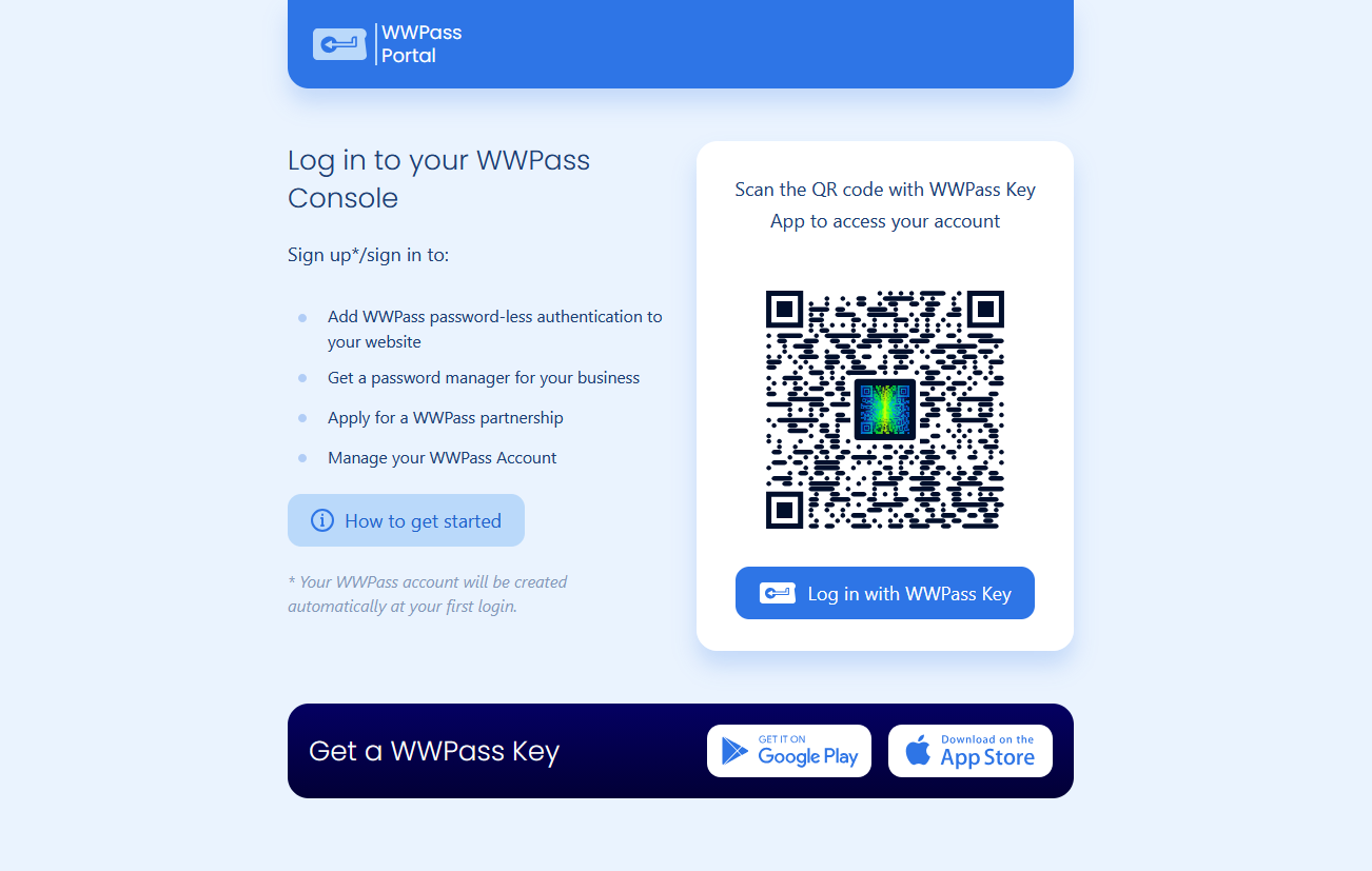 Manage Main Page