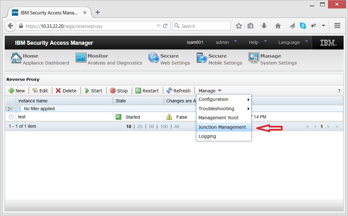 ISAM / WWPass manage junction