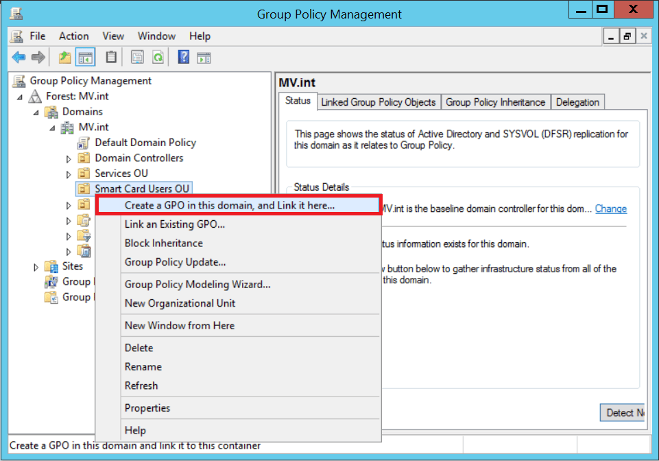 Group Policy Management