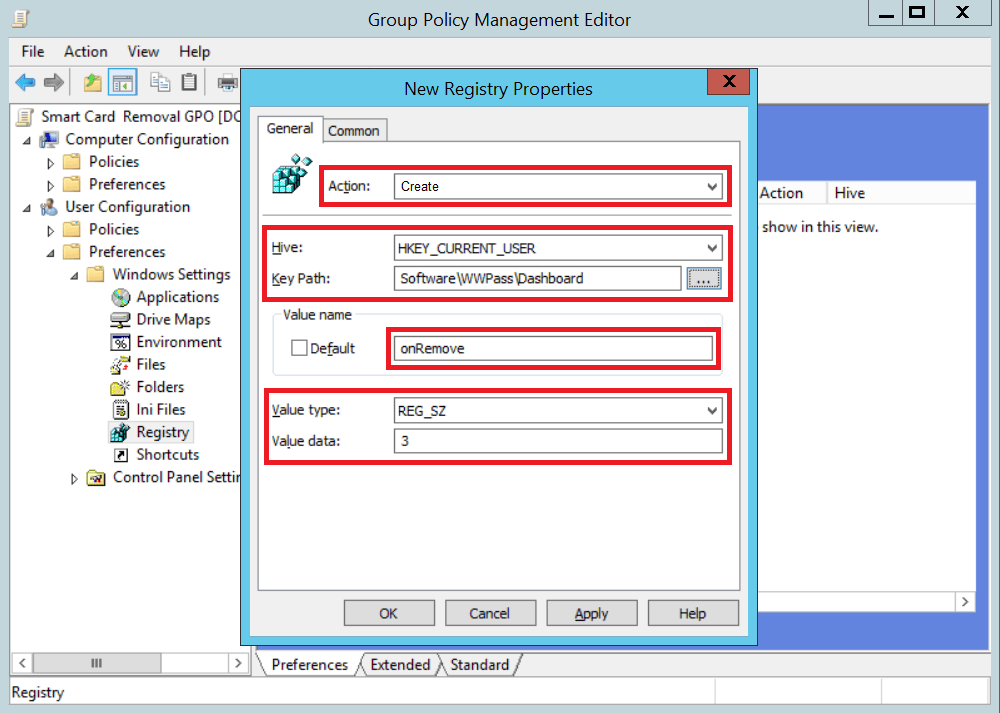 Group Policy Management Editor